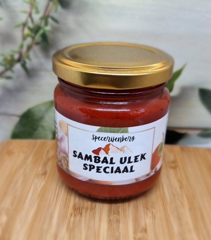 Ambachtelijke  Sambal Oelek/Ulek speciaal 180 ml   Kwaliteit - Afbeelding 1