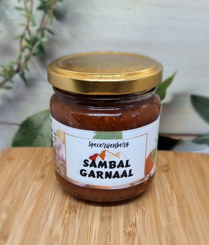 Ambachtelijke   Sambal garnaal   (Udang) 180 ml Kwaliteit - Afbeelding 1