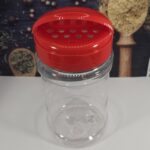 D. Lege kruiden & Specerijen kunststof kruidenpotjes  met deksel   Kwaliteit