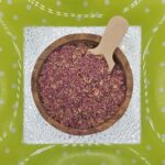 Rozenblaadjes Paars gemalen  voor thee in gerechten  kwaliteit