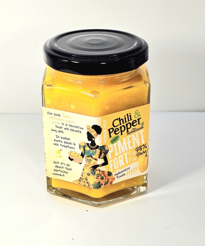 Afrikaanse yellow ChiliPeper (Piment ,Afrikaanse hot sambal  190 ML - Afbeelding 1